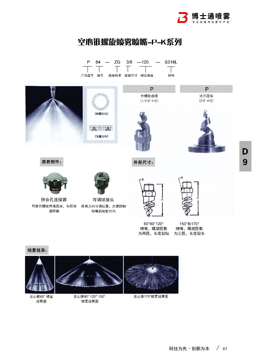 螺旋噴嘴